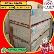 Papan Kalsium Silikat Grc Royal Board 3 mm