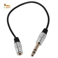 1/4 inch to 3.5mm Stereo Adapter Cable 6.35mm TRS Male to 3.5mm Female Quarter Inch Headphone Jack C