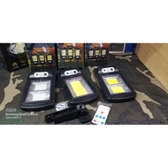 Lampu Cas Solar Remote Control suis on/off