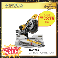 DEWALT DWS780 305MM DOUBLE BEVEL SLIDING COMPOUND MITRE SAW - 3 YEARS WARRANTY