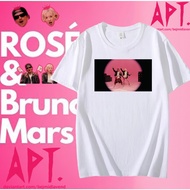 ROSÉ&Bruno Mars collaborate on new song 《APT》 printed on 100% pure cotton, comfortable and wrinkle r