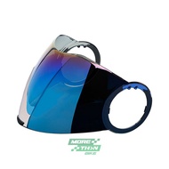 AGV CITY18-2 Iridium Blue Helmet Shield (Blue Mercury) For Orbyt Model