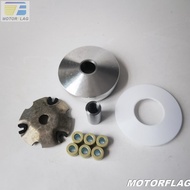 Variator Pulley Set for 4 stroke Scooter 139QMB 1P39QMB 147QMD GY6-50 GY6-60 GY6-80
