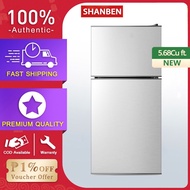 ▨❍❈SHANBEN The new smart refrigerator, the new two-door refrigerator, 161L/5.68Cu ft. large capacity