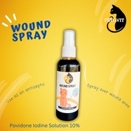 Petovit Spray Luka Kucing Spray Wound Spray for Cat Dog Solution Iodine