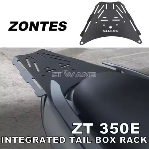 FOR ZONTES ZT 350E 350 E E350 350-E Motorcycle Rear Rack Bottom Plate Integrated Tail Box Rack Modif