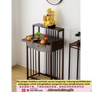 Get 7% coupon+gift】r Altar Table Cabinet Shrine Clothes Closet Altar Style Multi-Layer Prayer Altar 