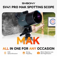 SVBONY SV41 Pro 28-84x80 Portable MAK Spotting Scope With Detachable Eyepiece for Hunting Archery
