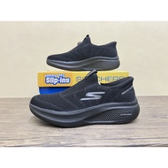 Skechers Go Run Elevate 2.0 Weft Black casual slip-on Shoes 220857Original Full Black BBK