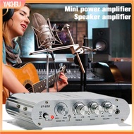 yakhsu|  Digital Amplifier Board Aluminum Alloy Audio Amplifier Universal Car Bluetooth Audio Amplifier High Compatibility Speaker Module