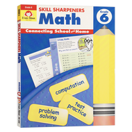 Skill Sharpeners Math Grade 6 Evan Moor Children S Workbook