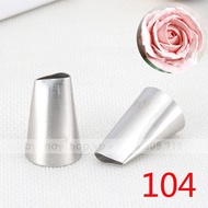 Ice cream nozzle, 104 petal nozzle - hanadolambanh