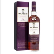 Macallan 12 Gran Reserva 紫鑽 台版 有盒