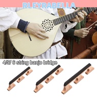 RLEYRABELLA String Banjo Bridge, Instrument Supplies 5 Strings Banjo Bridge Parts, Replacement Music