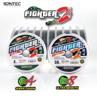 SANTEC - FIGHTER (V2) BRAIDED LINE 4X/8X 100M FISHING BRAIDED LINE