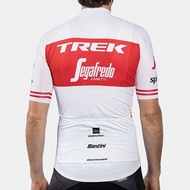 Pro Men Short Sleeve Cycling Jersey Santini Trek Segafredo Mens Jersey Bicycle Jersey Road Bike