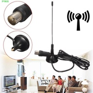 PYXIS Digital Tv Antenna, 5dBi Mini TV Antenna Freeview, DVB-T Antenal Black Free Channel DVB-T/TV H