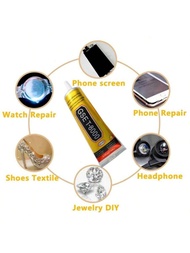 Keo thủ công T-8000 15ml/50ml/110ml, Keo dán đa năng T8000 siêu dính, Thích hợp cho kim cương, thủ c