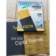 Taiyo Grit 320 KSCW Waterproof Sandpaper CC320 CW Sand Paper Grit320 Sand Paper