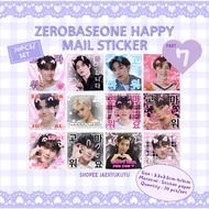 (P7) ZEROBASEONE ZB1 Happy Mail Sticker Freebies Stickers Sellkor inspo