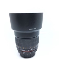 Samyang 85mm f1.4 for Nikon
