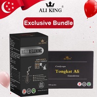 [Bundle Box ]Hair Regaining Tongkat Ali + Cordyceps + Ganoderma Improve Immutiy 120 Capsules