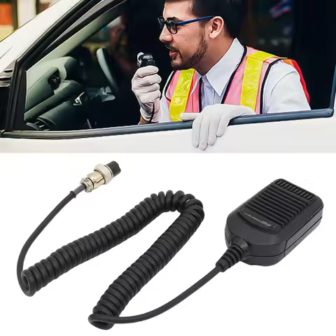 1 PC HM-36 Hand Speaker Mic Microphone 8 Pin Handheld Speaker Microphone for ICOM Radio IC-718 IC-78