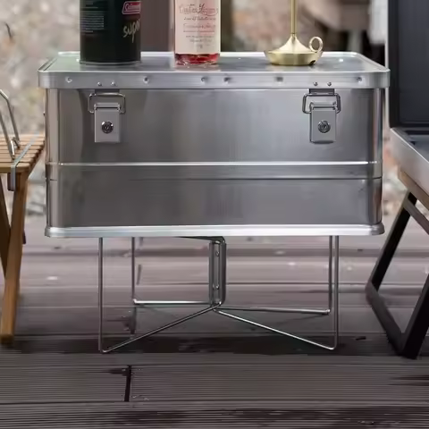 Cooler Stand Folding Cooler Stand Plastic Ice Box Stand for Camping Outdoor Portable Cooler Holder