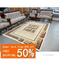 [Highest Quality] 200x290cm New Isfahan Carpet From Turkey | 2 million thread | V. high knotting density | Karpet Tu