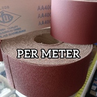 [PER METER] SANDPAPER SANDPAPER SANDPAPER ROLL GRIT 60 ROUGH TO 150 FINE