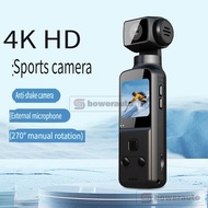 5MP Pocket Action Camera for Motorcycle Riding 270° Rotating WiFi Mini Camera K1