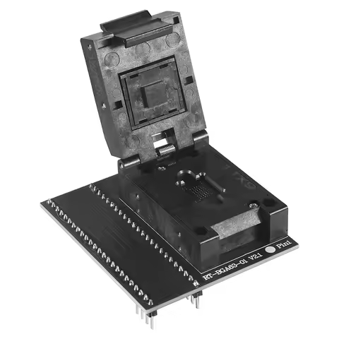 BGA63 Adapter for RT809H Programmer Smart Calculator Chip Programming Test Clip SOCKET RT-BGA63-01 V