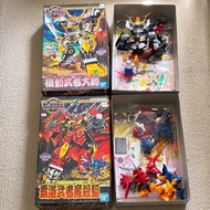*順豐站+HK$10包郵 新淨 素組 清水口 Bandai BB戰士 機動武者 大鋼 + 霸道武者 魔殺驅｜SD戰國傳 七人超將軍編 SD Gundam