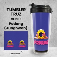 Tumbler TRUZ dari Treasure - Botol Air Minum Merchandise KPOP Murah Tumblr Unofficial