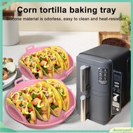 [doverywell]   Taco Board Silicone Tortilla Clip Holder Silicone Taco Plate Holder with 4 Slots Capa