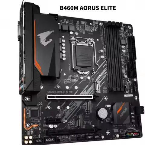 Used for GIGABYTE B460M AORUS ELITE LGA1200 Intel B460 mATX DDR4 Motherboard