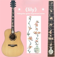 Guitar Fretboard Decals Guitar Stickers&Decals,Guitar Fretboard Decorations＆Panel Decorations #3
