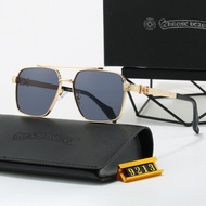 2026 New High-Quality Retro Metal Square Anti-UV Driving Glasses for Men and Women, Fashionable Croc