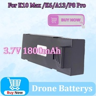 3.7V 1800mAh for K10 Max /K6/A13/P8 Pro Drone Accessories Parts Powerful Replacement Newly Upgraded 