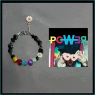BY2 BIGBANG G-DRAGON POWER New Album Bracelet Smile Rainbow Peripheral