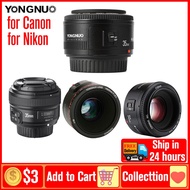 yuan6 YONGNUO YN50mm F1.8 YN35mm F2.0 Lens Auto Focus Lense for Canon Nikon DSLR Cameras D7100 D3200 D3300 D3100 D5100 D90 600D 650D DSLRs Lenses