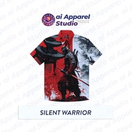 KEMEJA Premium Short Sleeve Adult Shirt - Ai Apparel Studio x HMSTR - WarriorSilent