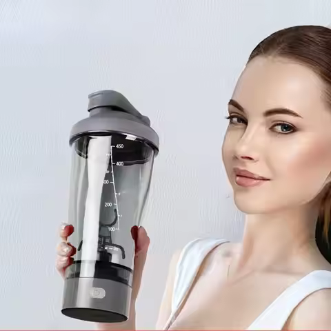 USB Rechargeable Electric Mixing Cup Portable Protein Powder Shaker Bottle Mixer Shaker Bottle Prote