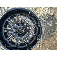 NEW 4X4 WHEELS OFFROAD SPORT RIM 20x10J 6x139.7 ET-24mm - READY STOCK