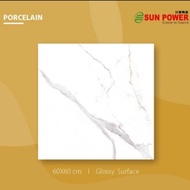 Granit keramik lantai 60x60 motif Marbel Sun power