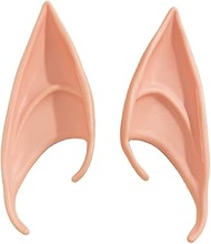 Silicone Halloween Fairy Pixie Elf Ears Earrings Colorful Sweet Cool Ear Clip Without Ear Holes Soft