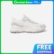 FILA | รองเทาผาใบผหญง วงออกกำลงกาย รองเทาลำลอง ทรงเวฟ บลอก สเบจ ใสสบาย นำหนกเบา แฟชน