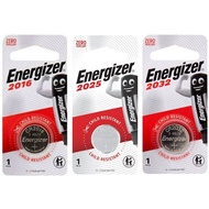 ถ่านกระดุม Energizer CR2016 CR2025 CR2032แพค 1 ก้อนของแท้บริษัท
