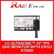 LG UltraFine™ 32 Inch IPS QHD Monitor with Ergo Stand