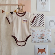 Baju Baby/ Romper Newborn Baby Girl Boy Vintage Style Jumpsuit/ 3-6 months Baby Clothing/ Milo Baby 